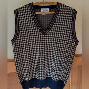VTG Nordstrom Houndstooth Vest